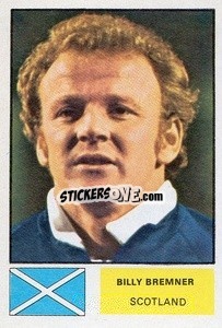 Sticker Billy Bremner - World Cup 1974
 - FKS