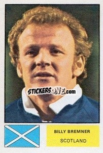 Sticker Billy Bremner - World Cup 1974
 n. 177 - FKS