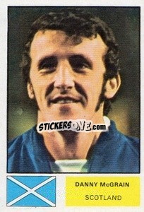Sticker Danny McGrain - World Cup 1974
 n. 190 - FKS