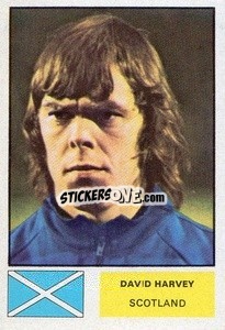 Sticker David Harvey - World Cup 1974
 n. 181 - FKS