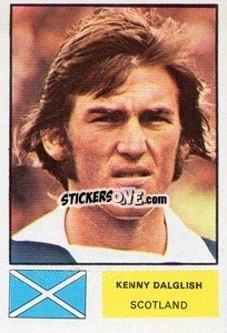 Sticker Ken Dalglish - World Cup 1974
 - FKS
