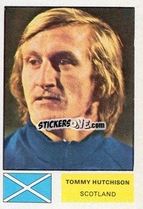 Cromo Tom Hutchison - World Cup 1974
 - FKS