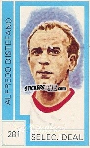 Sticker Alfredo Distefano - Campeonato Mundial de Futbol 1974
 - Cromo Crom