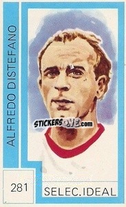 Figurina Alfredo Distefano - Campeonato Mundial de Futbol 1974
 - Cromo Crom