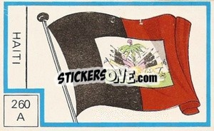 Cromo Bandera - Campeonato Mundial de Futbol 1974
 n. 260A - Cromo Crom