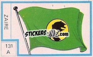 Sticker Bandera - Campeonato Mundial de Futbol 1974
 n. 131A - Cromo Crom