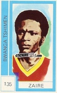 Sticker Bwanga Tshimen - Campeonato Mundial de Futbol 1974
 - Cromo Crom