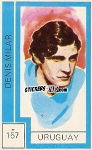 Sticker Denis Milar - Campeonato Mundial de Futbol 1974
 - Cromo Crom