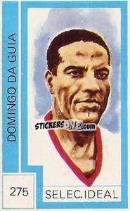 Sticker Domingo Da Guia - Campeonato Mundial de Futbol 1974
 - Cromo Crom