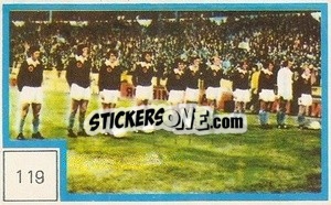 Sticker Equipo - Campeonato Mundial de Futbol 1974
 - Cromo Crom