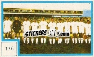 Sticker Equipo - Campeonato Mundial de Futbol 1974
 - Cromo Crom