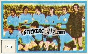 Sticker Equipo - Campeonato Mundial de Futbol 1974
 n. 146 - Cromo Crom