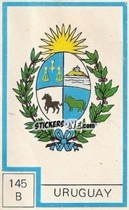 Sticker Escudo - Campeonato Mundial de Futbol 1974
 - Cromo Crom