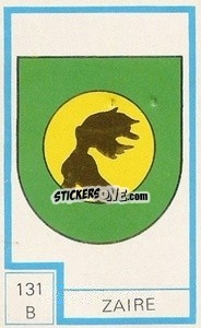 Sticker Escudo - Campeonato Mundial de Futbol 1974
 n. 131B - Cromo Crom