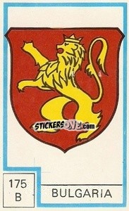 Cromo Escudo - Campeonato Mundial de Futbol 1974
 n. 175B - Cromo Crom