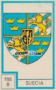 Sticker Escudo - Campeonato Mundial de Futbol 1974
 n. 188B - Cromo Crom