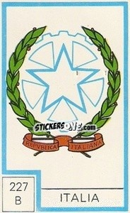 Figurina Escudo - Campeonato Mundial de Futbol 1974
 - Cromo Crom