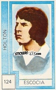 Sticker Holton - Campeonato Mundial de Futbol 1974
 n. 124 - Cromo Crom