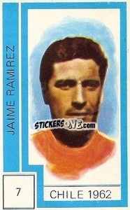 Figurina Jaime Ramirez - Campeonato Mundial de Futbol 1974
 - Cromo Crom