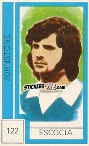 Sticker Johnstone - Campeonato Mundial de Futbol 1974
 - Cromo Crom