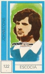 Cromo Johnstone - Campeonato Mundial de Futbol 1974
 - Cromo Crom