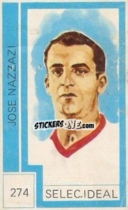 Sticker Jose Nazzazi - Campeonato Mundial de Futbol 1974
 n. 274 - Cromo Crom