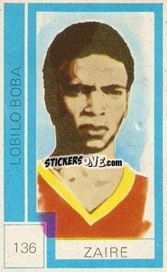 Sticker Lobillo Boba - Campeonato Mundial de Futbol 1974
 - Cromo Crom