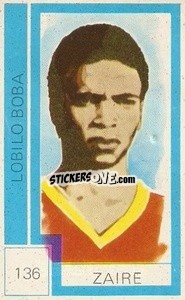 Sticker Lobillo Boba - Campeonato Mundial de Futbol 1974
 n. 136 - Cromo Crom