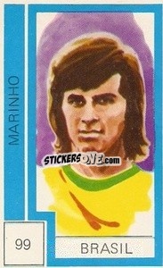 Sticker Marinho - Campeonato Mundial de Futbol 1974
 n. 99 - Cromo Crom