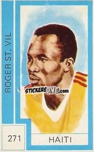 Sticker Roger St. Vil - Campeonato Mundial de Futbol 1974
 - Cromo Crom