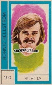 Sticker Ronnie Hellstrom - Campeonato Mundial de Futbol 1974
 - Cromo Crom
