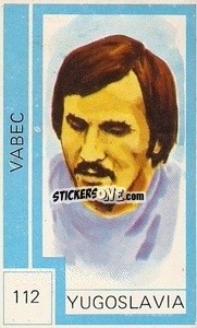 Sticker Vabec - Campeonato Mundial de Futbol 1974
 - Cromo Crom