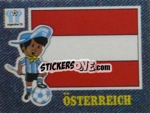 Sticker Austria - Jean's Football WM 1978
 - Panini
