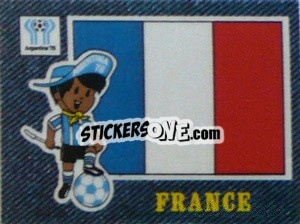 Sticker France - Jean's Football WM 1978
 n. 20 - Panini