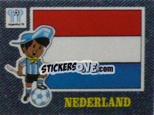 Sticker Nederland - Jean's Football WM 1978
 - Panini