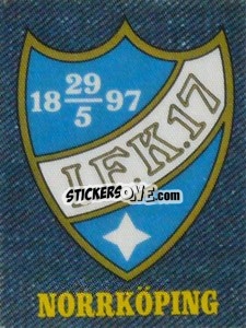 Sticker Norrkoping - Jean's Football WM 1978
 - Panini