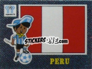 Sticker Peru - Jean's Football WM 1978
 n. 34 - Panini