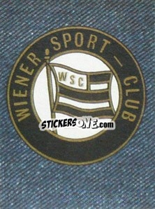 Sticker Wiener Sport Club - Jean's Football WM 1978
 - Panini