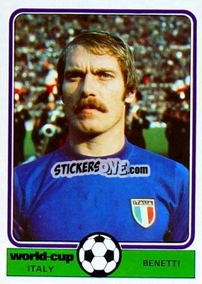 Cromo Benetti - World Cup Football 1978
 - Monty Gum