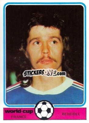 Sticker Berdoll - World Cup Football 1978
 n. 58 - Monty Gum