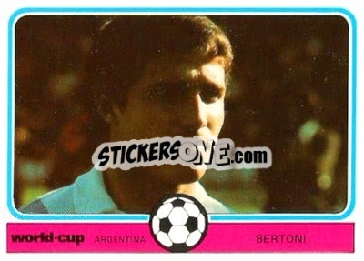 Sticker Bertoni - World Cup Football 1978
 n. 5 - Monty Gum