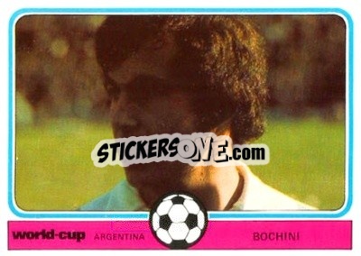 Sticker Bochini - World Cup Football 1978
 n. 6 - Monty Gum