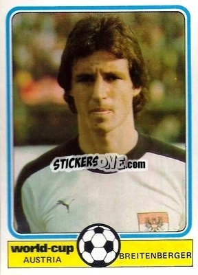Sticker Breitenberger - World Cup Football 1978
 n. 18 - Monty Gum