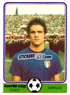 Sticker Capello - World Cup Football 1978
 - Monty Gum