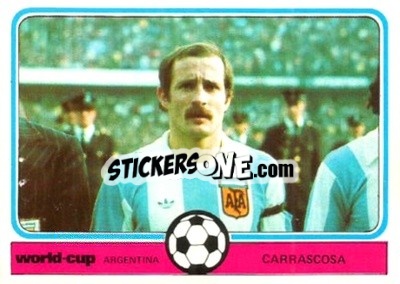 Sticker Carrascosa - World Cup Football 1978
 - Monty Gum