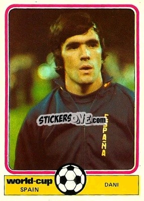 Sticker Dani - World Cup Football 1978
 n. 191 - Monty Gum