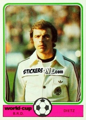 Sticker Dietz - World Cup Football 1978
 - Monty Gum
