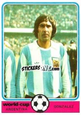 Sticker Gonzalez - World Cup Football 1978
 n. 9 - Monty Gum