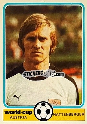 Sticker Hattenberger - World Cup Football 1978
 n. 19 - Monty Gum