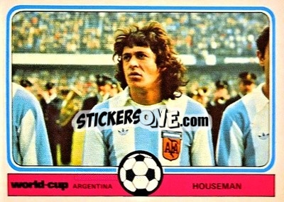 Sticker Houseman - World Cup Football 1978
 n. 10 - Monty Gum